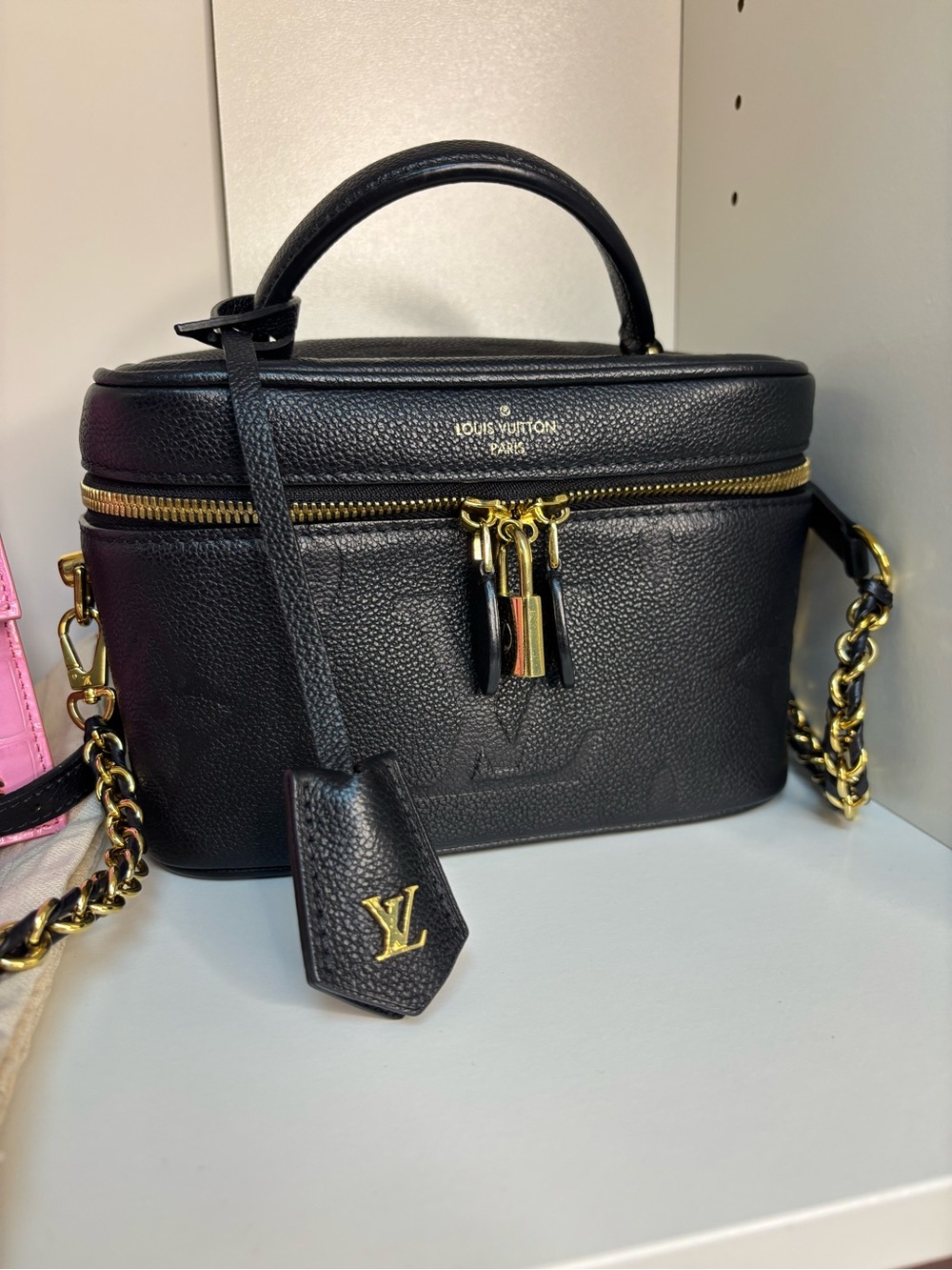 Louis Vuitton Black Empriente Vanity Crossbody Bag
